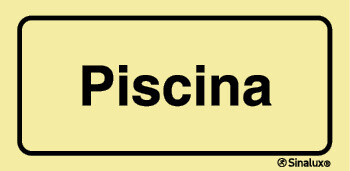 P4165 PVC fotoluminescente 200x100 TIPO 1