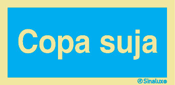 P3161 PVC fotoluminescente 400x200 TIPO 3