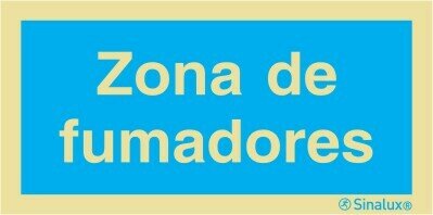 P3151 PVC fotoluminescente 400x200 TIPO 2