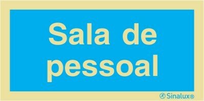 P3057 PVC fotoluminescente 400x200 TIPO 1