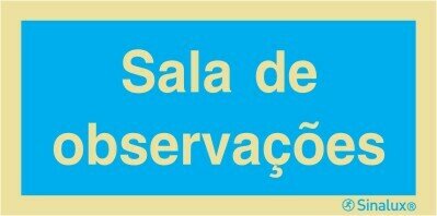 P3055 PVC fotoluminescente 400x200 TIPO 1