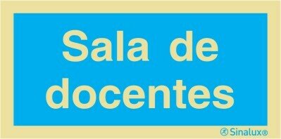 P3033 PVC fotoluminescente 400x200 TIPO 3