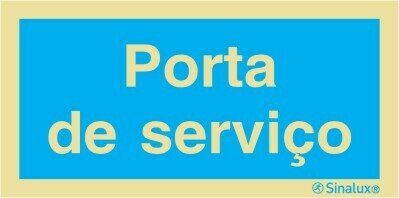 P2964 PVC fotoluminescente 200x100 TIPO 1