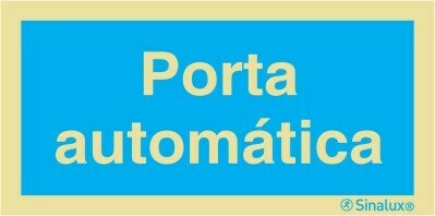 P2963 PVC fotoluminescente 400x200 TIPO 3