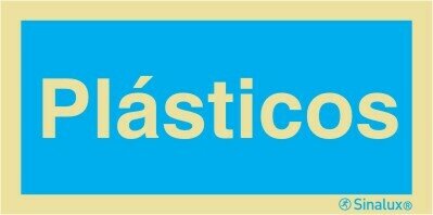P2952 PVC fotoluminescente 400x200 TIPO 3