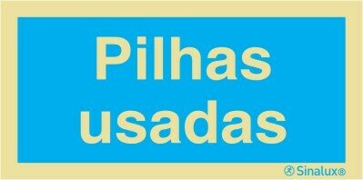 P2944 PVC fotoluminescente 300x150 TIPO 1