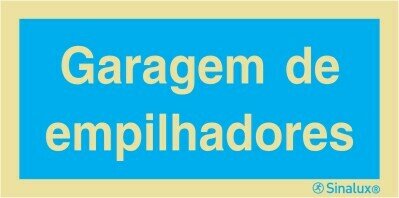 P2866 PVC fotoluminescente 200x100 TIPO 1