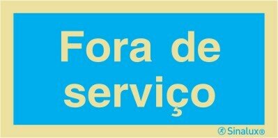 P2844 PVC fotoluminescente 400x200 TIPO 2
