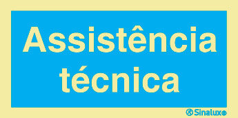 P2663 PVC fotoluminescente 300x150 TIPO 1