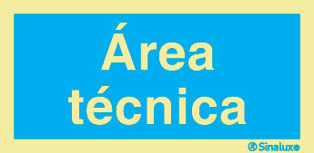 P2637 PVC fotoluminescente 400x200 TIPO 2