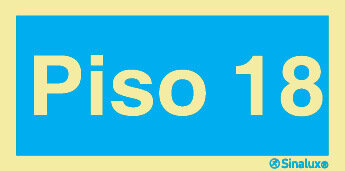 P2578 PVC fotoluminescente 200x100 TIPO 2