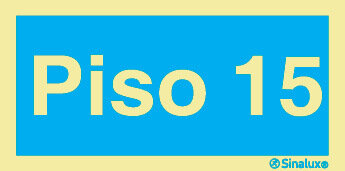 P2575 PVC fotoluminescente 200x100 TIPO 1