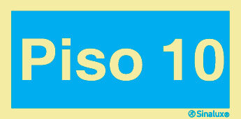 P2570 PVC fotoluminescente 200x100 TIPO 2