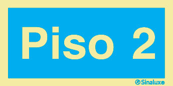 P2562 PVC fotoluminescente 200x100 TIPO 2