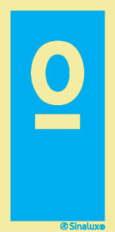 P2453 PVC fotoluminescente 75x150 TIPO 3