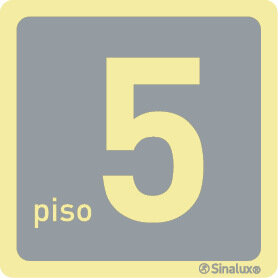 P5347 PVC fotoluminescente 150x150 TIPO 1
