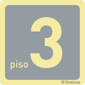 P5345 PVC fotoluminescente 150x150 TIPO 1