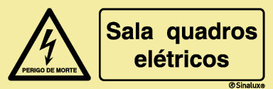 P1395 PVC fotoluminescente 200x70 TIPO 3