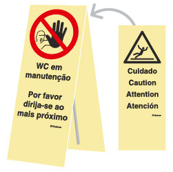 A0618 PVC fotoluminescente 300x800 TIPO P