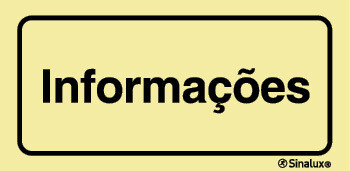 P4158 PVC fotoluminescente 400x200 TIPO 1
