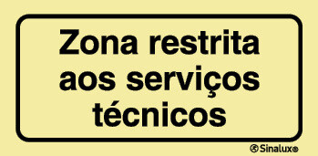P4201 PVC fotoluminescente 400x200 TIPO 1