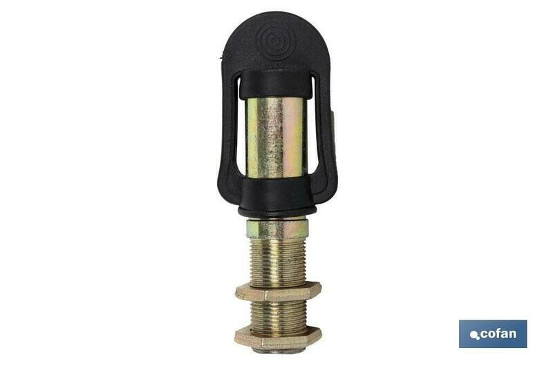 Suporte Luz Giratória Com Cabo C/ Anilhas de Fixação