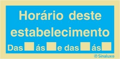 P2877 PVC fotoluminescente 400x200 TIPO 3