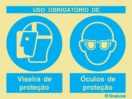 P2107 PVC fotoluminescente 400x300 TIPO 1