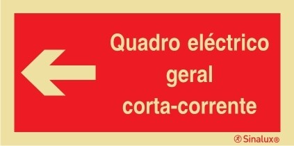 P0864 PVC fotoluminescente 200x100 TIPO 1