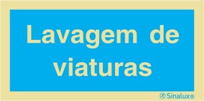 P2894 PVC fotoluminescente 400x200 TIPO 1