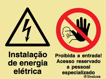 P2156 PVC fotoluminescente 400x300 TIPO 2