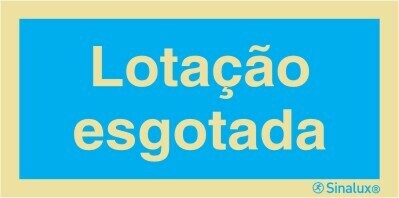 P2901 PVC fotoluminescente 400x200 TIPO 2
