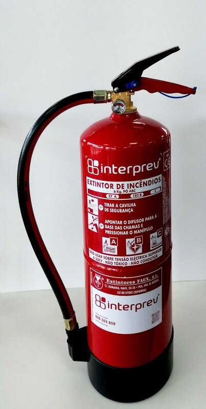 Extintor Pó Químico ABC (6 Kg.)