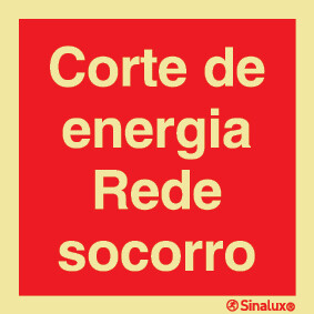 P0760 PVC fotoluminescente 100x100 TIPO 1
