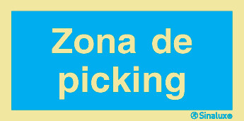 P3152 PVC fotoluminescente 400x200 TIPO 3