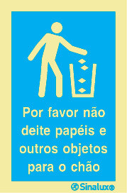 P3814 PVC fotoluminescente 100x150 TIPO 1