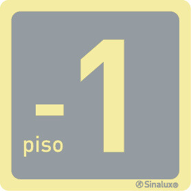 P5341 PVC fotoluminescente 150x150 TIPO 1