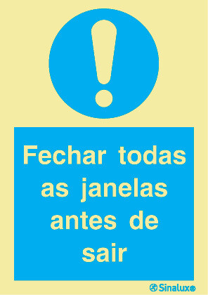P1637 PVC fotoluminescente 200x300 TIPO 1