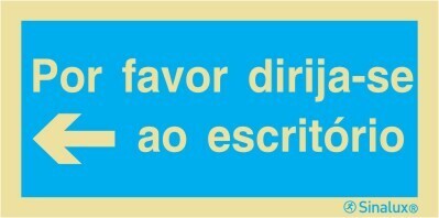 P2959 PVC fotoluminescente 400x200 TIPO 1