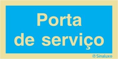 P2964 PVC fotoluminescente 400x200 TIPO 1