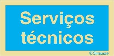 P3100 PVC fotoluminescente 200x100 TIPO 1