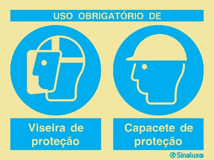 P2103 PVC fotoluminescente 400x300 TIPO 1