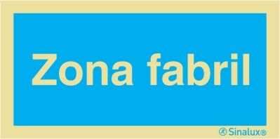 P3157 PVC fotoluminescente 400x200 TIPO 2