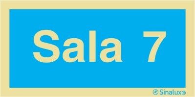 P3016 PVC fotoluminescente 300x150 TIPO 2