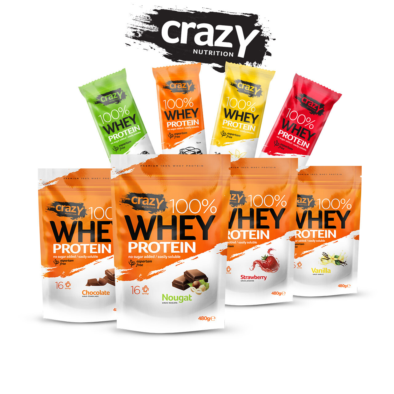 Whey proteini - Online Prodavnica - Crazy Nutrition