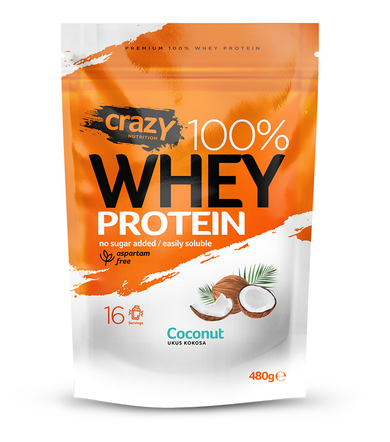 Whey Protein Crazy Nutrition kokos
