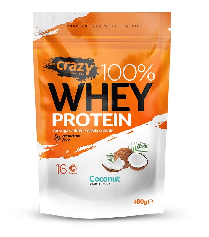 Whey Protein Crazy Nutrition kokos