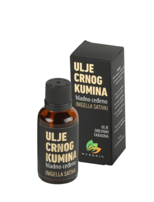 Hladnoceđeno ulje crni kumin Crazy Nutrition