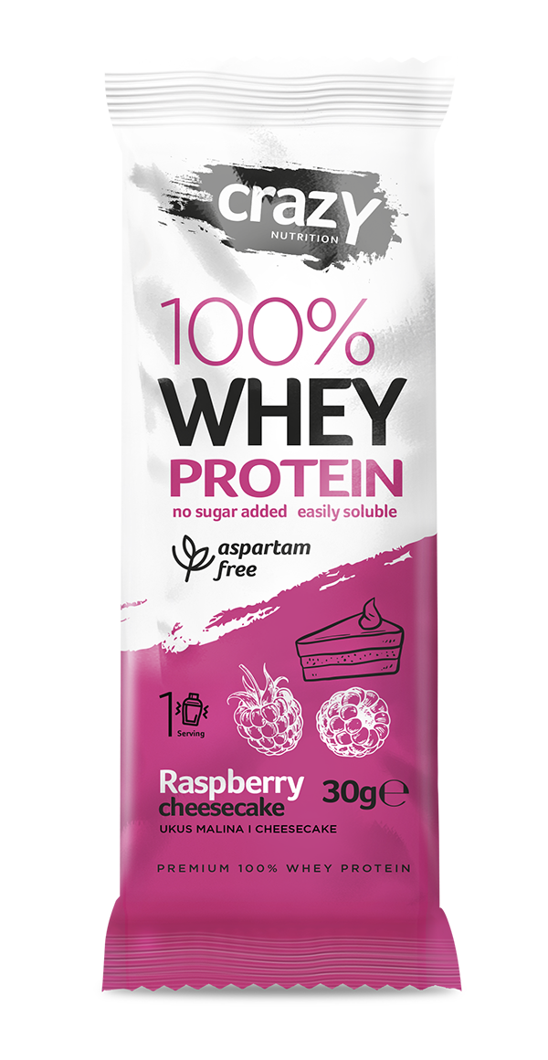 Whey Protein Crazy Nutrition cheesecake