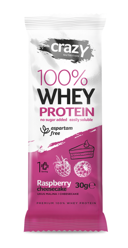 Whey Protein Crazy Nutrition cheesecake